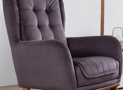 Chesterfield Sessel Relax Club Sofa Einsitzer Couch Polster Möbel Braun